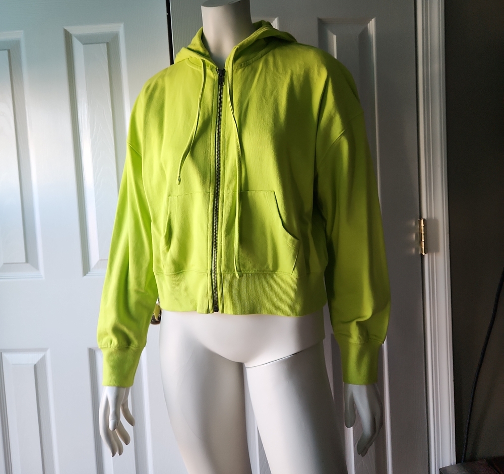 Abound Neon Green Hoodie Jacket